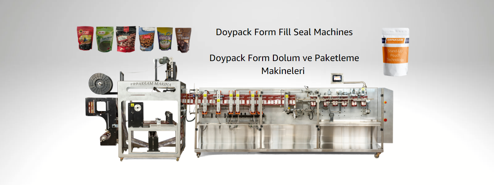 Fully Automatic Horizontal Doypack Form Fill Seal Machine