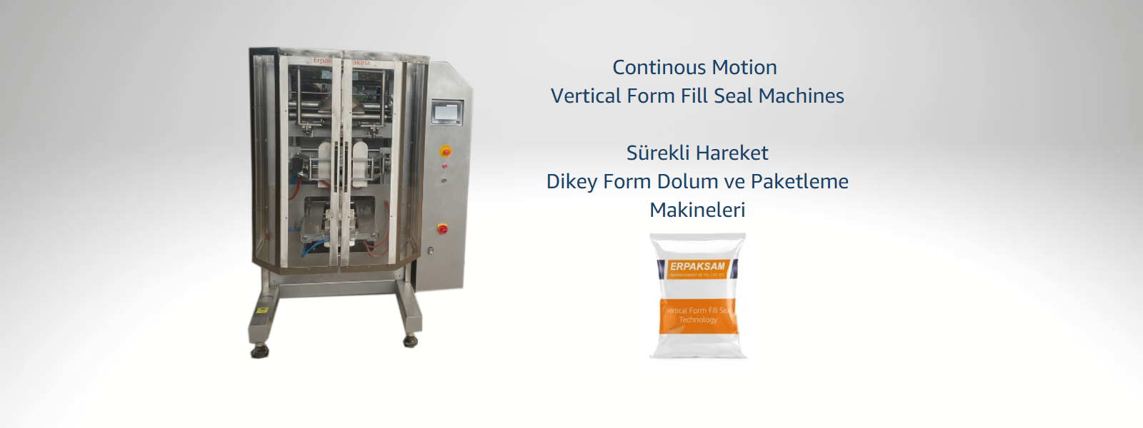 Continous Motion Vertical Form Fill Seal Machine